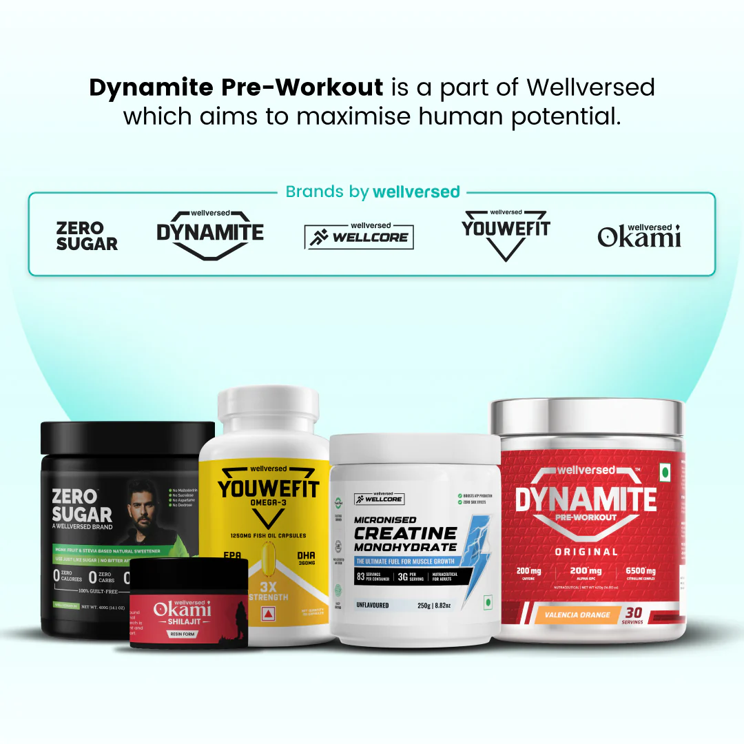 Dynamite Pre-Workout (420g, 30 Servings) | Watermelon Ice - Image 8