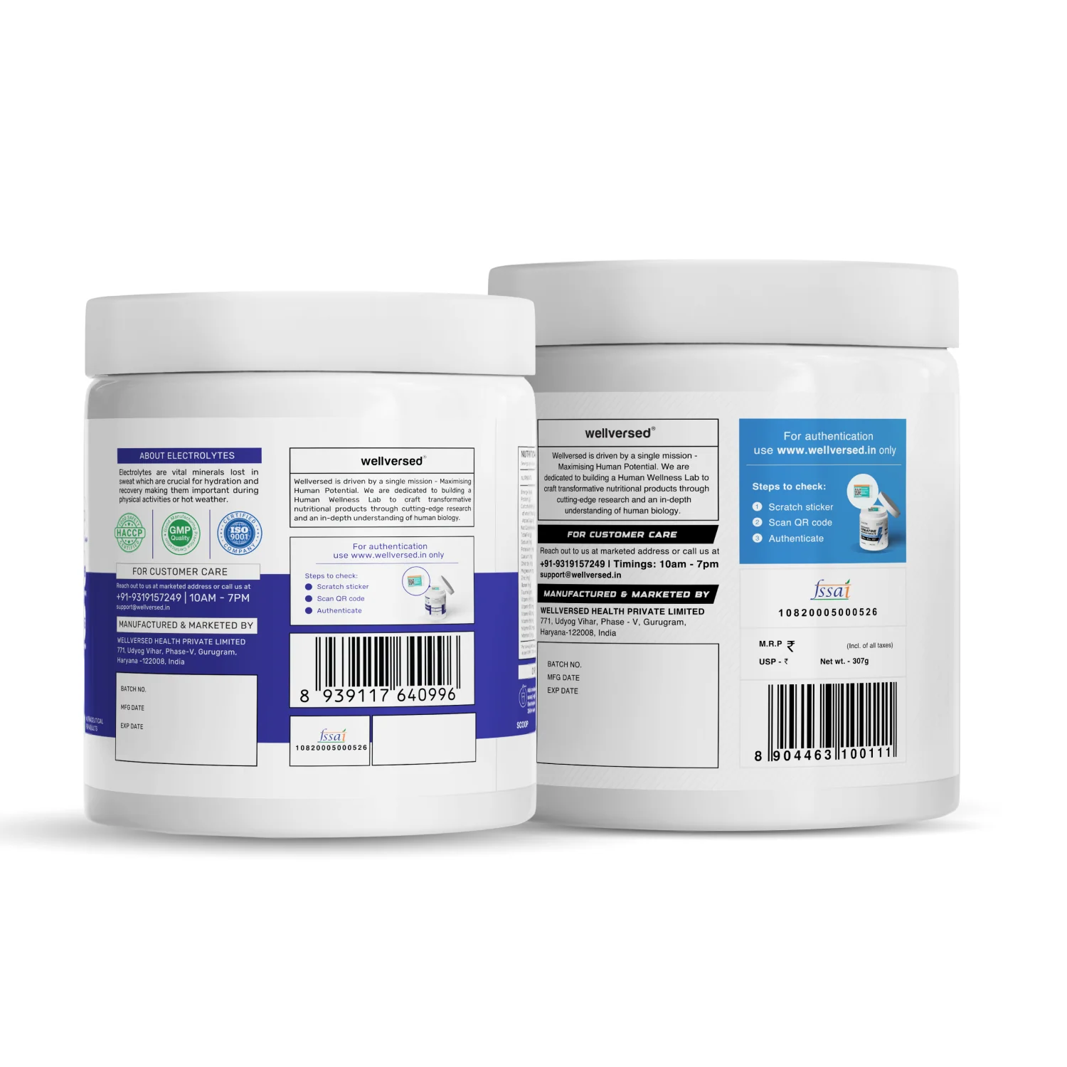 OSMO - Electrolytes (45 servings, Valencia Orange) + Wellcore Creatine (83 Servings, Fruit Fusion) - Image 3