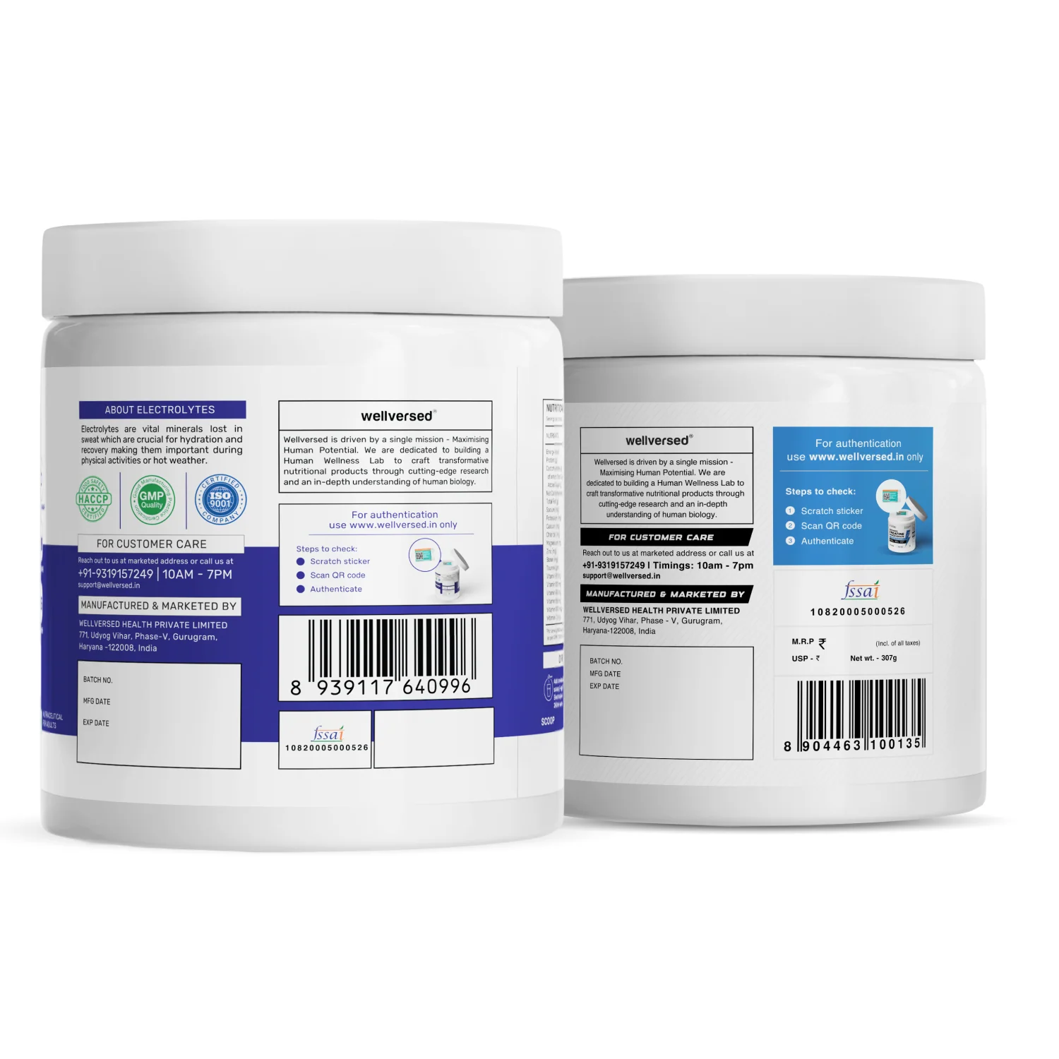 OSMO - Electrolytes (45 servings, Valencia Orange) + Wellcore Creatine (83 Servings, Tropical Tango) - Image 3