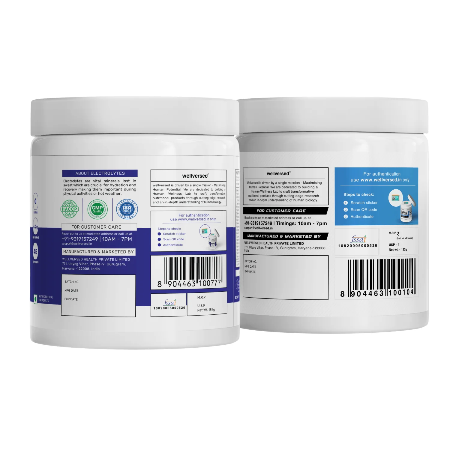 OSMO Electrolytes Unflavoured (45 Servings, 189g) + Wellcore Creatine (33 Servings, Fruit Fusion) - Image 3
