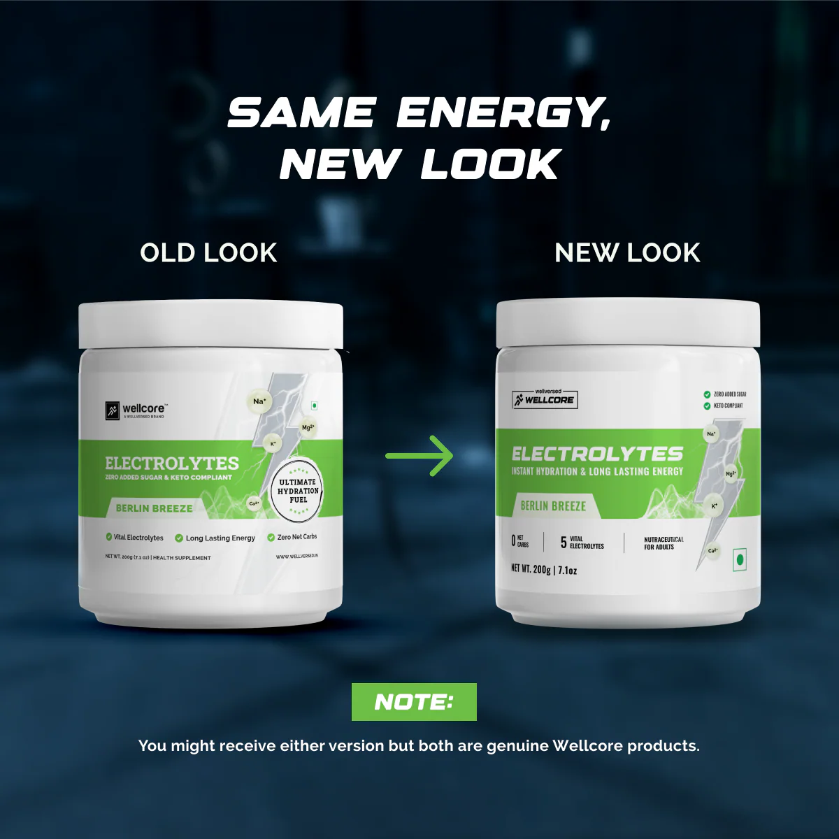 Wellcore - Electrolytes (2X200g, 80 servings) - Image 4