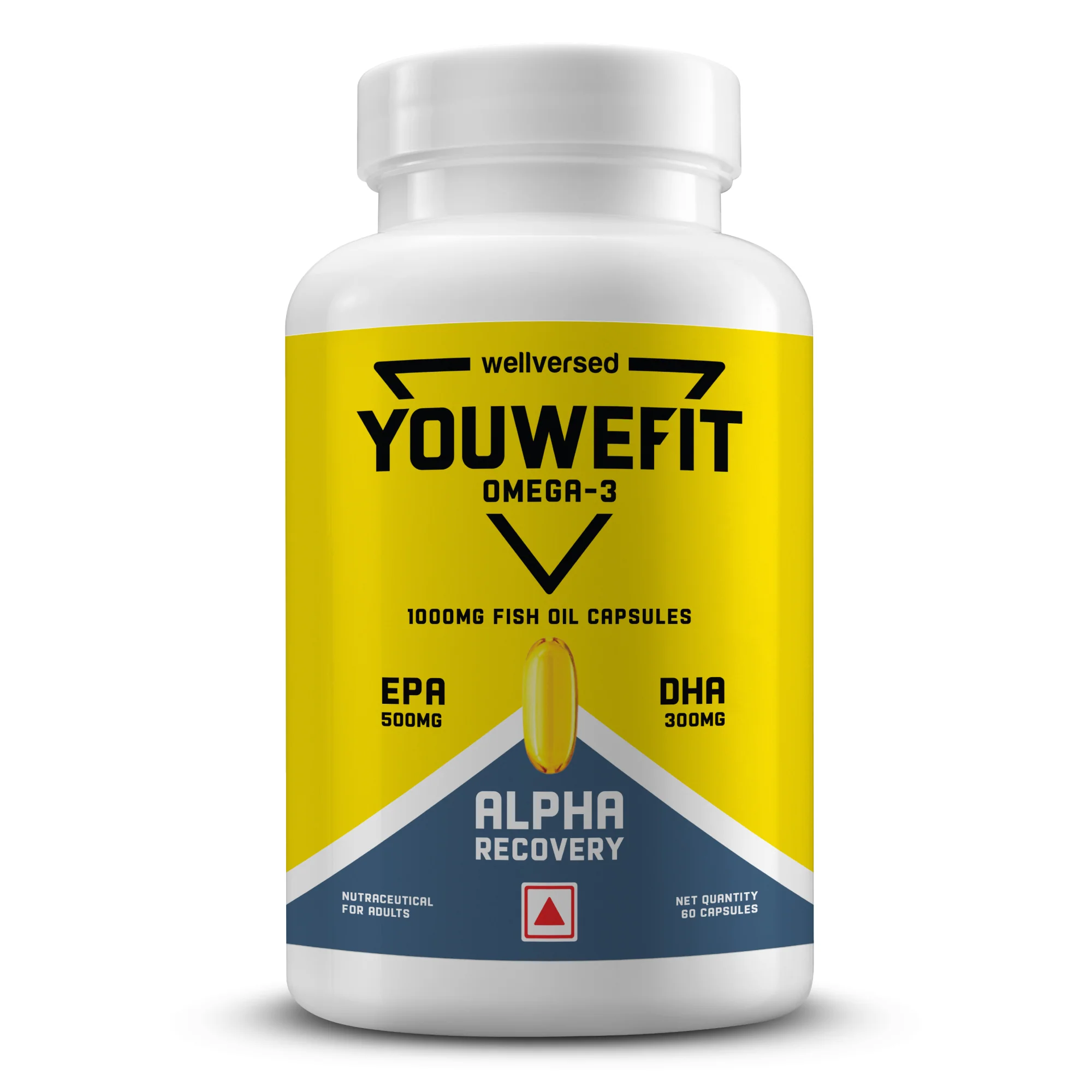 YouWeFit Omega-3 Alpha Recovery Capsules